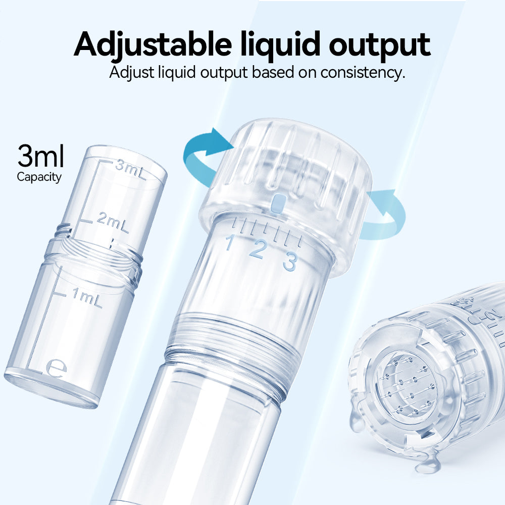 Penna Hydra H5 con cartuccia serbatoio staccabile da 3 ml e anello di regolazione manuale del flusso