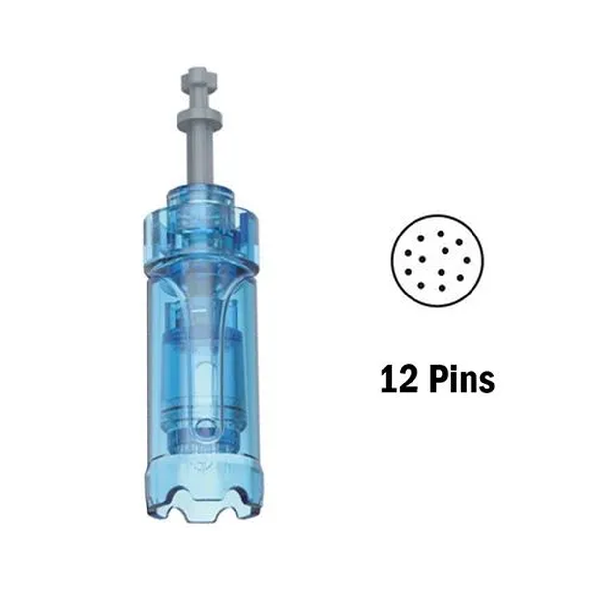 Cartuccia di ricambio a 12 aghi per Dr. Pen A11, M8s, A9 e A8S con diagramma del modello della punta