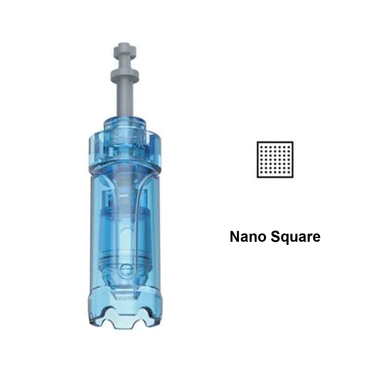 Cartuccia di ricambio Nano quadrata per Dr. Pen A11, M8s, A9 e A8S con diagramma del modello della punta quadrata